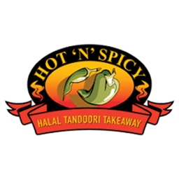 Hot n Spicy logo.